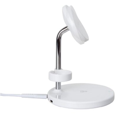 Ładowarka indukcyjna SBS MagSafe 3w1 15W Biały