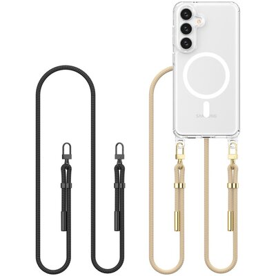 Etui TECH-PROTECT FlexAir Chain MagSafe do Samsung Galaxy S25 Przezroczysty