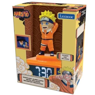 Zabawka budzik z lampką nocną LEXIBOOK Naruto RL800NA