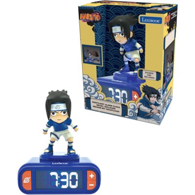 Zabawka budzik z lampką nocną LEXIBOOK Naruto Sasuke RL800NA1