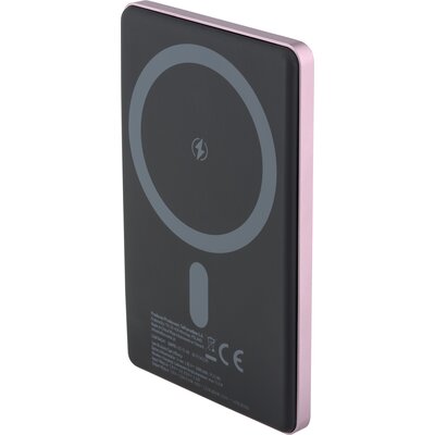 Powerbank indukcyjny QUALO QMPB5-US-15-09 MagSafe 5000 mAh Liliowy