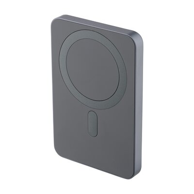 Powerbank indukcyjny QUALO Recycling QRPB-20-07 5000 mAh Srebrny