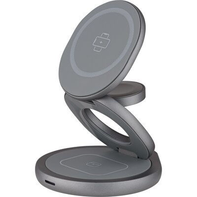 Ładowarka indukcyjna QUALO MagSecure QMLI-24-18 Szary