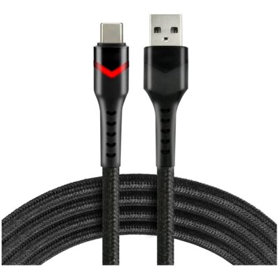 Kabel USB - USB-C EVERACTIVE CBB-2CBR 2 m Czarny