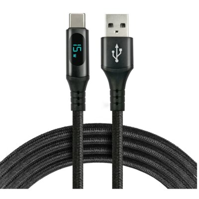 Kabel USB - USB-C EVERACTIVE CBB-1CBL 1 m Czarny
