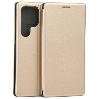 Etui BELINE Book Magnetic do Samsung Galaxy S25 Ultra Złoty