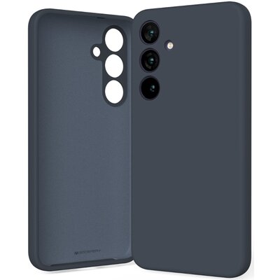 Etui MERCURY Silicone do Samsung Galaxy S25+ Granatowy