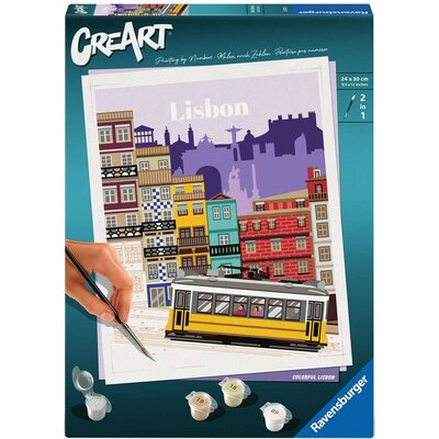 Malowanie po numerach RAVENSBURGER CreArt Lizbona 25522