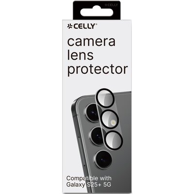 Nakładka na obiektyw CELLY Camera Lens Protector do Samsung Galaxy S25+ 5G