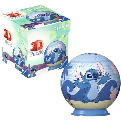 Puzzle 3D RAVENSBURGER Disney Stitch 11597 (55 elementów)