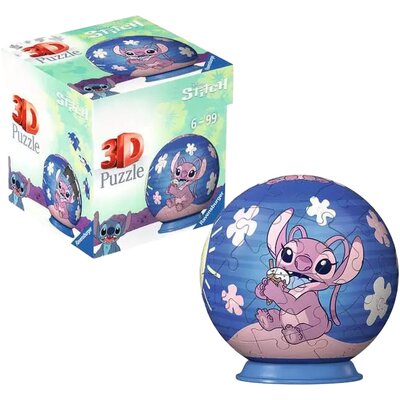Puzzle 3D RAVENSBURGER Disney Stitch 2 11598 (55 elementów)