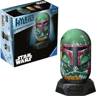 Puzzle 3D RAVENSBURGER Hylkies Star Wars Boba Fett 12008007 (54 elementy)
