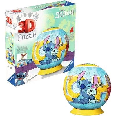 Puzzle 3D RAVENSBURGER Disney Stitch 11596 (73 elementy)