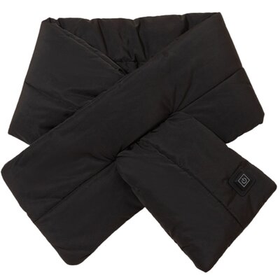 Podgrzewany szal MISSION AIR E-Scarf + Powerbank (rozmiar L) Czarny