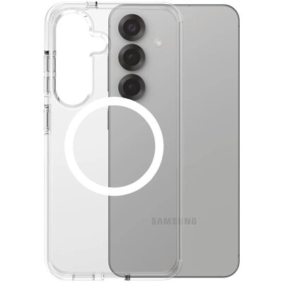 Etui PANZERGLASS Care Flagship Urban Combat Qi do Samsung Galaxy S25 Przezroczysto-biały