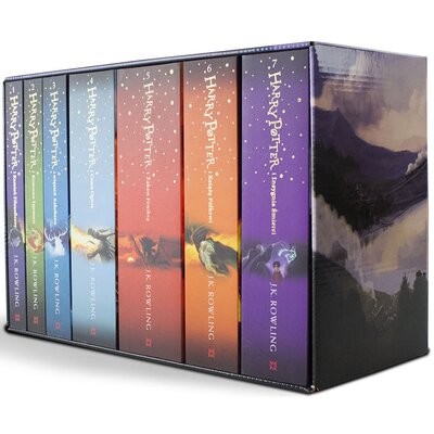 Książka Harry Potter Tom 1-7 J.K. Rowling (miękka okładka)