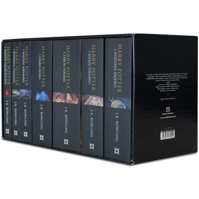 Książka Harry Potter Tom 1-7 J.K. Rowling (miękka okładka)
