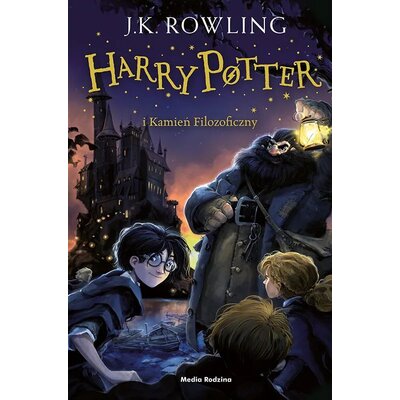 Książka Harry Potter i Kamień Filozoficzny Tom 1 J.K. Rowling (okładka twarda)