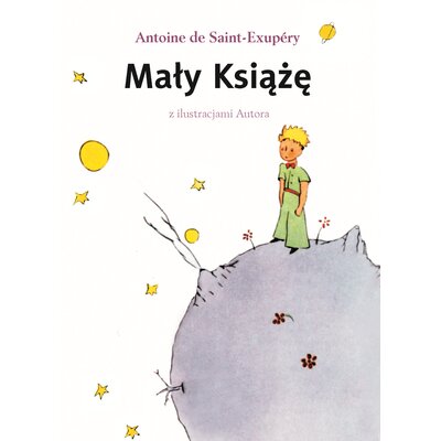 Książka Mały Książę Antoine de Saint-Exupery (twarda okładka)
