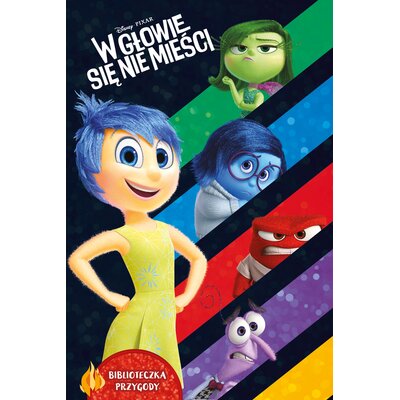 Książka Disney Pixar W głowie się nie mieści Biblioteczka przygody Suzanne Francis (miękka okładka)
