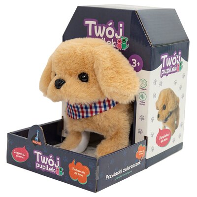 Zabawka interaktywna ASKATO Twój pupilek Biszkoptowy piesek 126067
