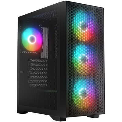 Obudowa LOGIC Dart Pro ARGB Midi Czarny