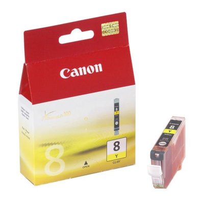 Zdjęcia - Wkład drukujący Canon Tusz  CLI-8Y Żółty 