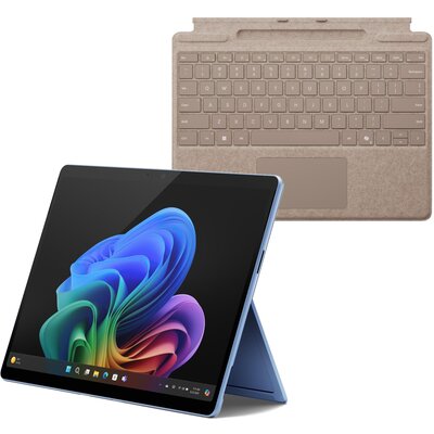 Laptop MICROSOFT Surface Pro Copilot+ PC 13" Snapdragon X Plus 16GB RAM 512GB SSD Windows 11 Home + Klawiatura Brązowy , Funkcje AI