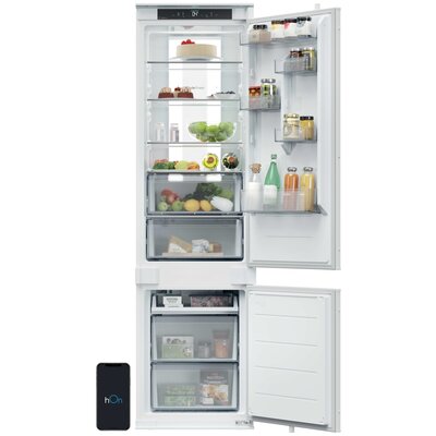 Lodówka CANDY CNBQT5519DW Panorama Light Total No Frost Circle Fresh Szuflada Humidity Zone Kompresor inwerterowy