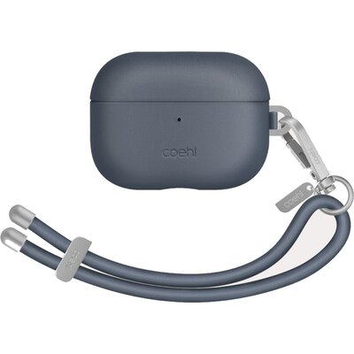 Etui na słuchawki UNIQ Coehl Haven do Apple AirPods Pro 2 Niebieski