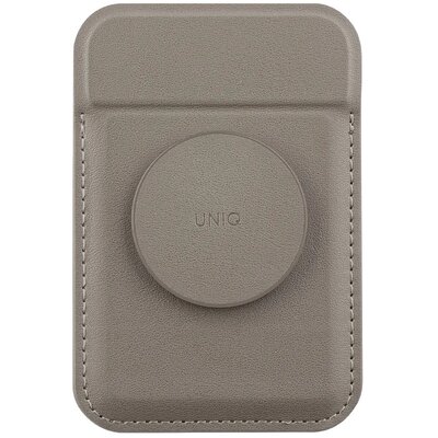 Etui portfel UNIQ Flixa MagSafe Szary