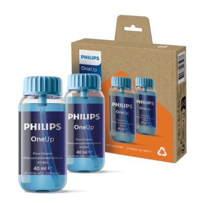 Koncentrat do mopów elektrycznych PHILIPS OneUp XV1892/02 do powierzchni twardych 2 x 40 ml
