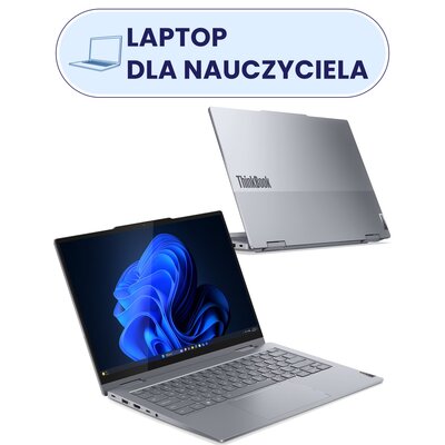 Laptop LENOVO ThinkBook 14 2-in-1 Gen 5 IAU 14" IPS Ultra 7-255U 16GB RAM 512GB SSD Windows 11 Professional