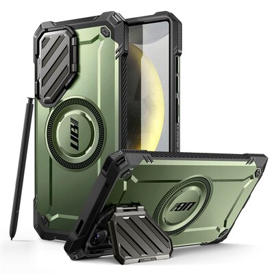 Etui SUPCASE UB XT Mag MagSafe do Samsung Galaxy S25 Ultra Zielony