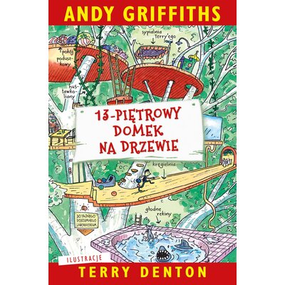 Książka 13-piętrowy domek na drzewie Andy Griffiths (miękka okładka)
