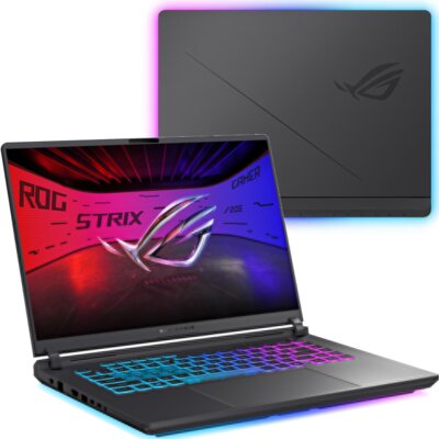 Laptop ASUS ROG Strix G16 (2025) G615 G615LW-U9322W 16" IPS 240Hz Ultra 9-275HX 32GB RAM 2TB SSD GeForce RTX5080 DLSS 4 Windows 11 Home, Funkcje AI