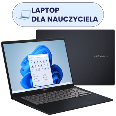 Laptop ASUS VivoBook 14 X1407QA-LY034W 14" IPS Snapdragon X X1-26-100 16GB RAM 512GB SSD Windows 11 Home, Funkcje AI