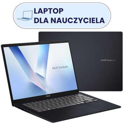 Laptop ASUS VivoBook 14 X1407QA-LY034W 14" IPS Snapdragon X X1-26-100 16GB RAM 512GB SSD Windows 11 Home, Funkcje AI