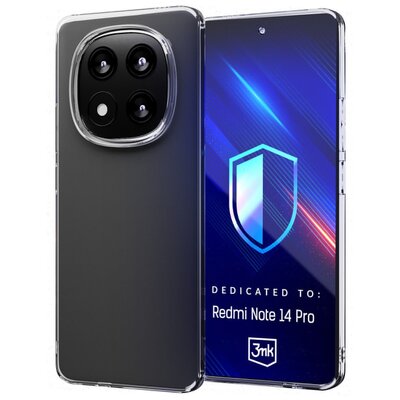 Etui 3MK Clear Case do Xiaomi Redmi Note 14 Pro 4G