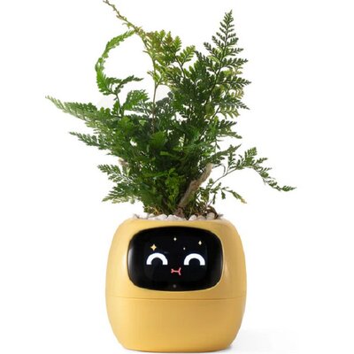 Doniczka inteligentna PLANTSIO IVY Wi-fi 0.122 L Żółty