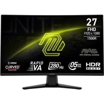 Monitor MSI MAG 274CXF 27" 1920x1080px 280Hz 0.5 ms [GTG] Curved