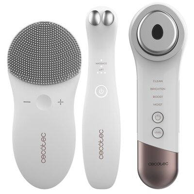 Zestaw 3 Masażerów do twarzy CECOTEC FaceCare SkinRoutine