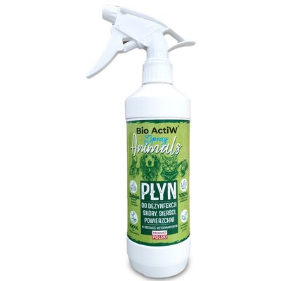 Płyn do dezynfekcji dla psa BIO ACTIW 500 ml
