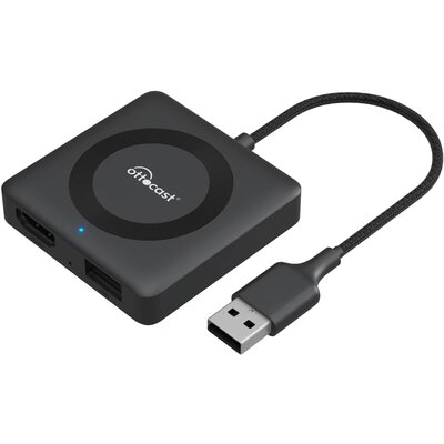 Adapter OTTOCAST CA361-C4 Bezprzewodowy CarPlay Android Auto Czarny