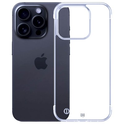 Etui 3MK Just20g Clear Case do Apple iPhone 16 Pro Max Transparentny