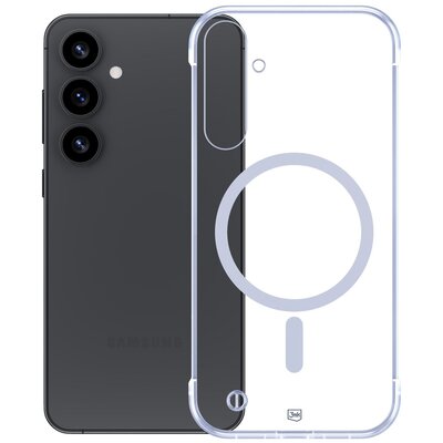 Etui 3MK Just20g MagCase do Samsung Galaxy S25 Transparentny