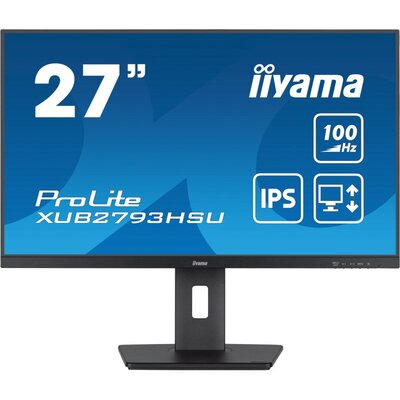 Monitor IIYAMA ProLite XUB2793HSU-B7 27 1920 x 1080 IPS 100 Hz 1ms