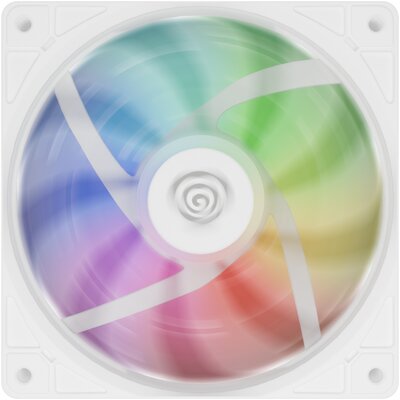 Wentylator GENESIS Oxal 120 ARGB Biały