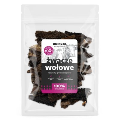 Przysmak dla psa UNISZKI Żwacze wołowe 500 g