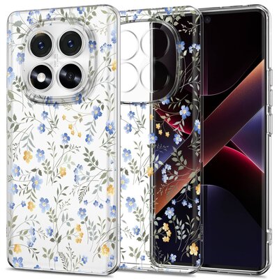 Etui TECH-PROTECT FlexAir Xiaomi Redmi Note 14 Pro 5G/Poco X7 5G Kwiaty